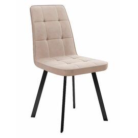 Стул DikLine 207 B03 BEIGE, ножки черные | Интернет магазин мебели и декора LifeDekor