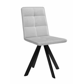 Стул DikLine 230 поворотный B22 GREY, ножки черные | Интернет магазин мебели и декора LifeDekor