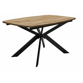 Стол DikLine B140 Дуб Галифакс (ЛДСП EGGER)/опоры черные | Интернет магазин мебели и декора LifeDekor