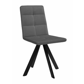 Стул DikLine 230 поворотный B28 ANTRACITE, ножки черные | Интернет магазин мебели и декора LifeDekor