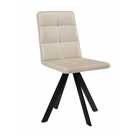 Стул DikLine 230 поворотный B03 BEIGE, ножки черные | Интернет магазин мебели и декора LifeDekor