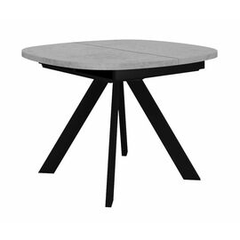 Стол DikLine B110 Бетон/опоры черные | Интернет магазин мебели и декора LifeDekor