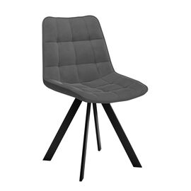 Стул DikLine 229 поворотный, B28 ANTRACITE, ножки черные | Интернет магазин мебели и декора LifeDekor