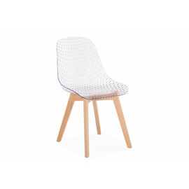 Стул Vart clear / wood | Интернет магазин мебели и декора LifeDekor