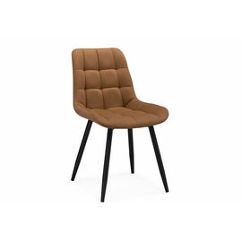 Стул Челси крутящийся кирпичный / черный | Интернет магазин мебели и декора LifeDekor