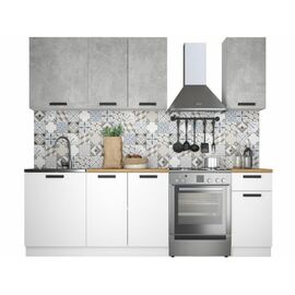 Кухонный гарнитур «Ника» Нео 1,8м, Ателье светлый/Белый | Интернет магазин мебели и декора LifeDekor