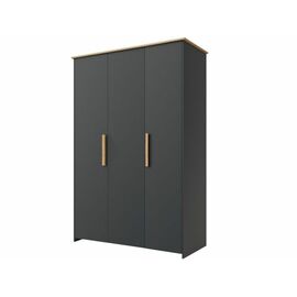 Шкаф «Скандинавия 3Д» КМК 0905.7, Антрацит/ дуб наварра | Интернет магазин мебели и декора LifeDekor