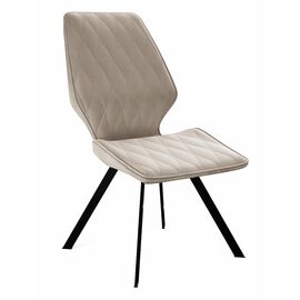 Стул DikLine 242M B03 BEIGE/ ножки черные | Интернет магазин мебели и декора LifeDekor