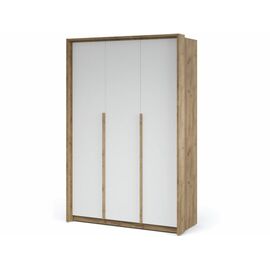 Шкаф «Мишель» 3дв, Дуб крафт золотой/Белый жемчуг | Интернет магазин мебели и декора LifeDekor