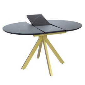 Круглый стол Rudolf 100-130х100х75см | Интернет магазин мебели и декора LifeDekor