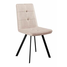 Стул DikLine 280 B03 BEIGE, ножки черные | Интернет магазин мебели и декора LifeDekor