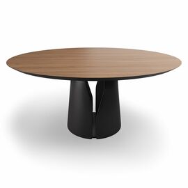 Стол круглый Giano 140, шпон | Интернет магазин мебели и декора LifeDekor