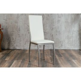 Кухонный стул SHADO Пекин белый на каркасе бриллиант | Интернет магазин мебели и декора LifeDekor