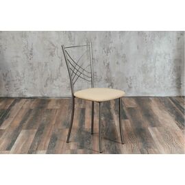 Кухонный стул SHADO Весна бежевый на каркасе бриллиант | Интернет магазин мебели и декора LifeDekor