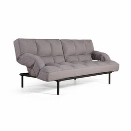 Диван-кровать трехместный Best, рогожка серый | Интернет магазин мебели и декора LifeDekor