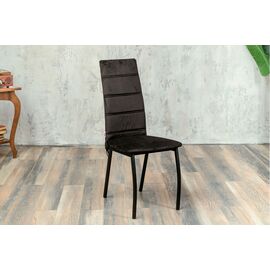 Кухонный стул SHADO Зевс черный велюр, черный каркас | Интернет магазин мебели и декора LifeDekor