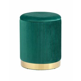 Пуф Шарлотта с ящиком велюр зеленый | Интернет магазин мебели и декора LifeDekor