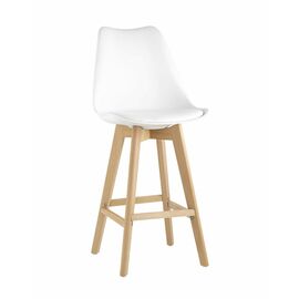 Стул барный FRANKFURT белый | Интернет магазин мебели и декора LifeDekor