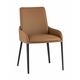 Стул Челси экокожа коричневый | Интернет магазин мебели и декора LifeDekor