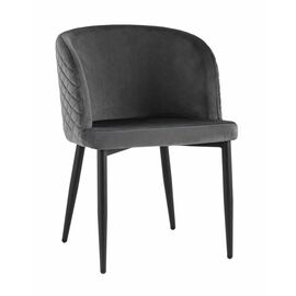 Стул Оскар велюр серый | Интернет магазин мебели и декора LifeDekor