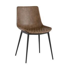 Стул TEXAS экокожа коричневый | Интернет магазин мебели и декора LifeDekor