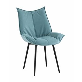 Стул Осло велюр пыльно-голубой | Интернет магазин мебели и декора LifeDekor