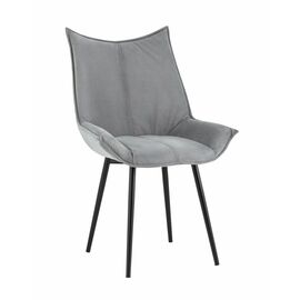 Стул Осло велюр серый | Интернет магазин мебели и декора LifeDekor