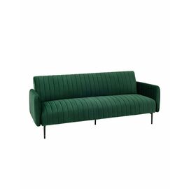 Диван прямой Дрезден велюр зелёный | Интернет магазин мебели и декора LifeDekor