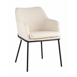 Стул Кози ткань букле молочный | Интернет магазин мебели и декора LifeDekor