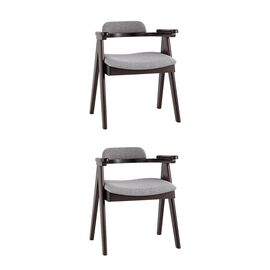 Стул обеденный OLAV серый 2 шт. | Интернет магазин мебели и декора LifeDekor