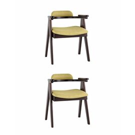 Стул обеденный OLAV оливковый 2 шт. | Интернет магазин мебели и декора LifeDekor