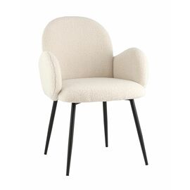 Стул Wave букле белый | Интернет магазин мебели и декора LifeDekor