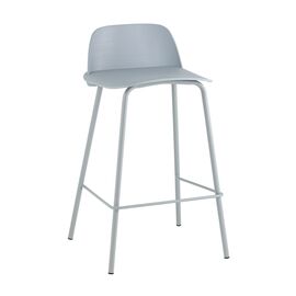Стул полубарный Mist серо-голубой | Интернет магазин мебели и декора LifeDekor