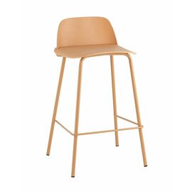 Стул полубарный Mist желтый | Интернет магазин мебели и декора LifeDekor