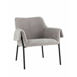 Кресло лаунж Бесс альпака серый | Интернет магазин мебели и декора LifeDekor