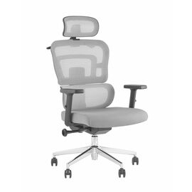 Кресло офисное TopChairs Techno серый | Интернет магазин мебели и декора LifeDekor