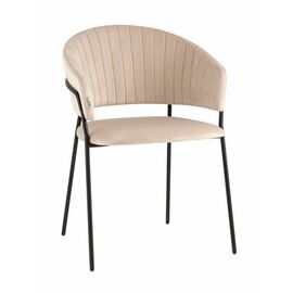 Стул Бруно велюр кремовый | Интернет магазин мебели и декора LifeDekor