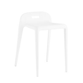 Табурет Sletten пластик белый | Интернет магазин мебели и декора LifeDekor