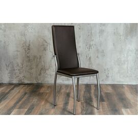 Кухонный стул SHADO Пекин коричневый на каркасе бриллиант | Интернет магазин мебели и декора LifeDekor