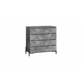 Комод НЕКСТ - К1 Камень темный, Черный | Интернет магазин мебели и декора LifeDekor