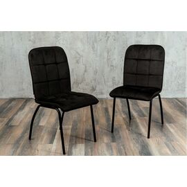 Кухонный стул SHADO София черный велюр, каркас черный | Интернет магазин мебели и декора LifeDekor