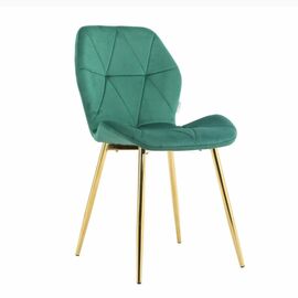 Стул Palma изумрудный, опора золото | Интернет магазин мебели и декора LifeDekor