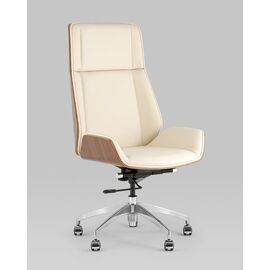 Кресло руководителя TopChairs Crown SN бежевый | Интернет магазин мебели и декора LifeDekor