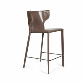 Стул полубарный Austin, кожа капучино | Интернет магазин мебели и декора LifeDekor
