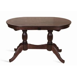 Стол обеденный Лилия-1300 (темный тон) | Интернет магазин мебели и декора LifeDekor