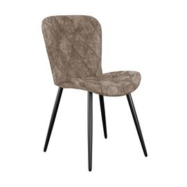 Стул DikLine 303 M05 шоколад, ножки черные | Интернет магазин мебели и декора LifeDekor