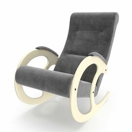 Кресло-качалка Блюз 3 (Дуб шампань / Verona Antrazite Grey) | Интернет магазин мебели и декора LifeDekor