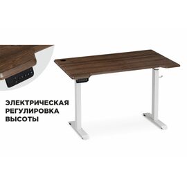Компьютерный стол Маркос с механизмом подъема 120х75х75 орех кантри / белый | Интернет магазин мебели и декора LifeDekor