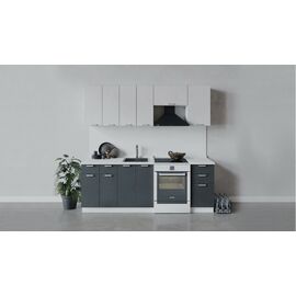 Кухонный гарнитур «Гранита» длиной 220 см | Интернет магазин мебели и декора LifeDekor