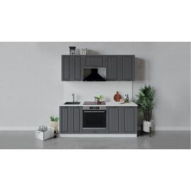 Кухонный гарнитур «Лина» длиной 200 см со шкафом НБ | Интернет магазин мебели и декора LifeDekor